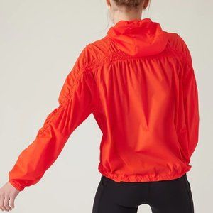 NWT Athleta Women's Expedition Hike Shell Jacket, Vermillion, XL $129